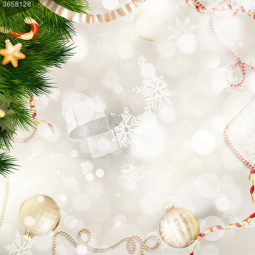 Image of Christmas background. EPS 10