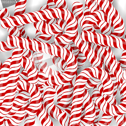 Image of Candy Canes Pattern