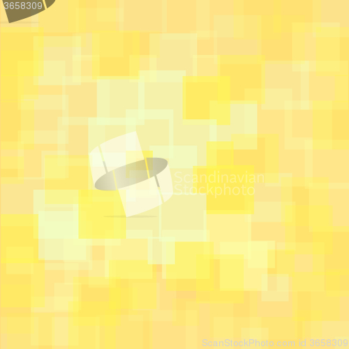 Image of Abstract Yellow Squares Background