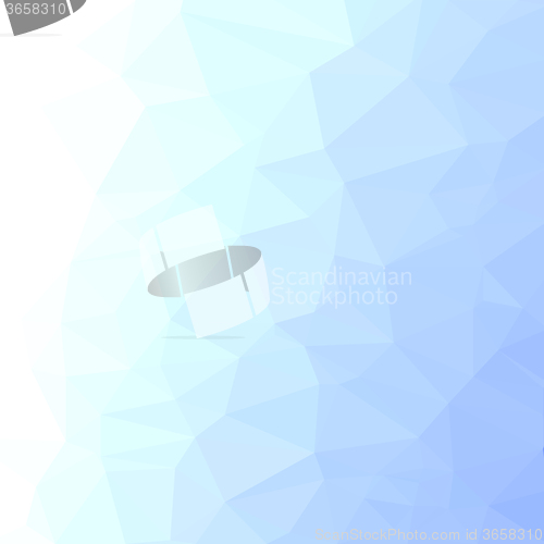 Image of Winter Polygonal Background