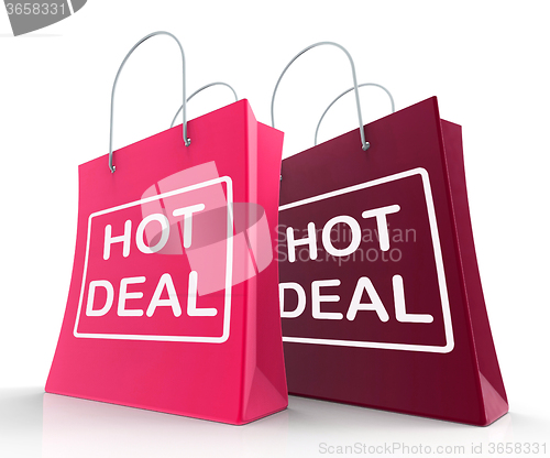 Image of Hot Deal Bags Show Shopping  Discounts and Bargains