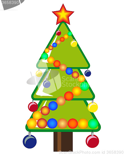 Image of Christmas tree