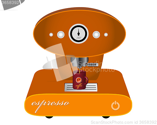 Image of machine for coffee