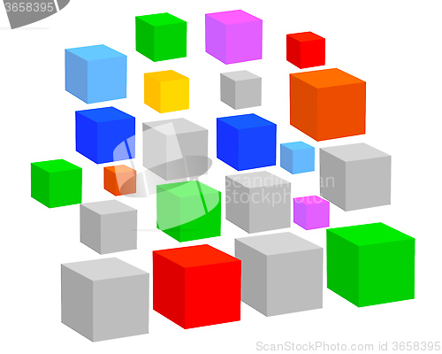 Image of colorful squares