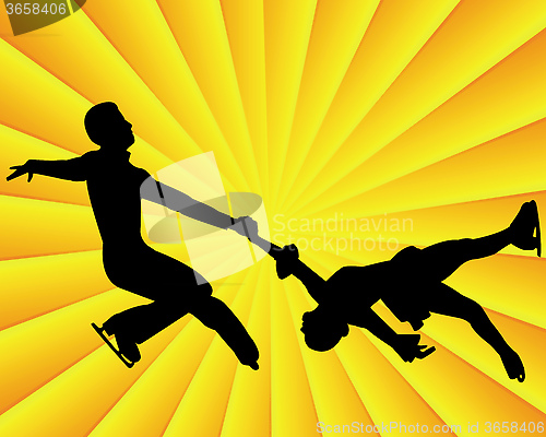 Image of figure skaters