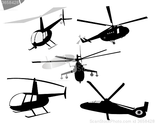 Image of helicopters