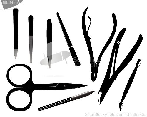 Image of manicure tools