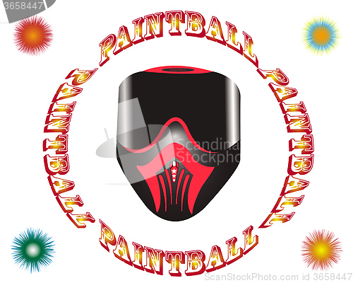 Image of paintball mask