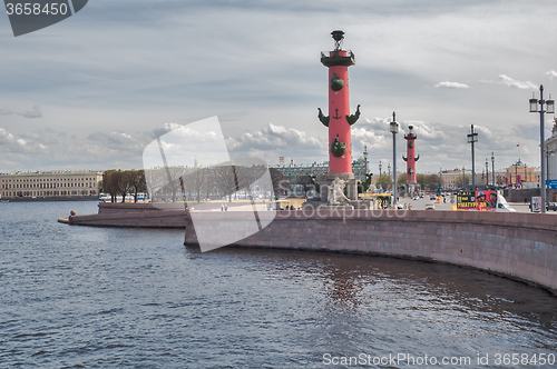 Image of Saint-Petersburg. Vasilyevsky Island. Russia