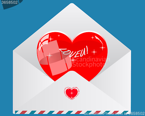 Image of Valentine envelope