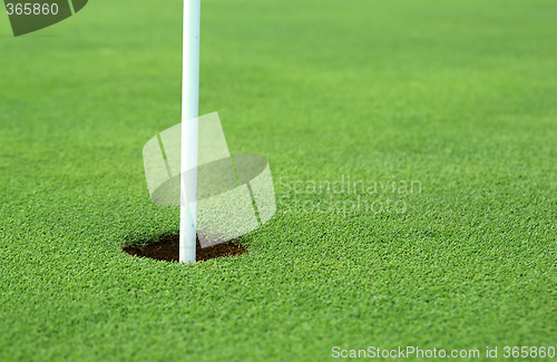 Image of golf hole