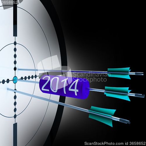 Image of 2014 Target Shows Successful Future Growth