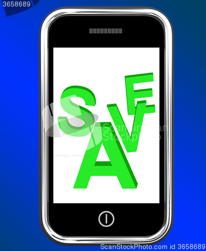 Image of Save On Phone Shows Promotion Sales Discounts Or Clearance