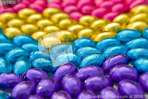 Image of easter eggs