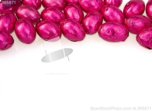 Image of easter eggs