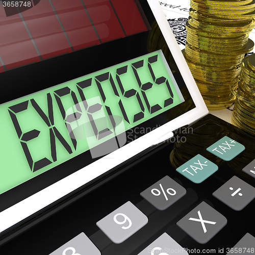 Image of Expenses Calculator Means Company Costs And Accounting