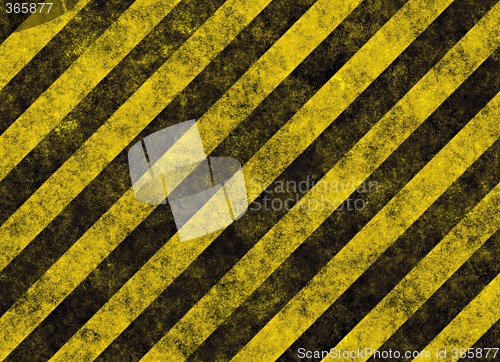 Image of hazard stripes
