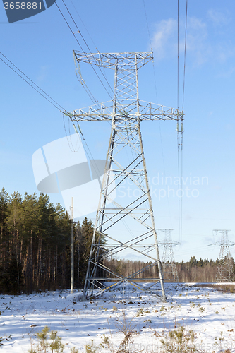Image of Power in the winter  