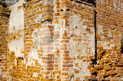 Image of the ruins   church  