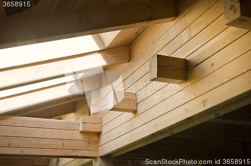 Image of Wooden beams