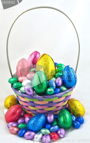 Image of easter eggs