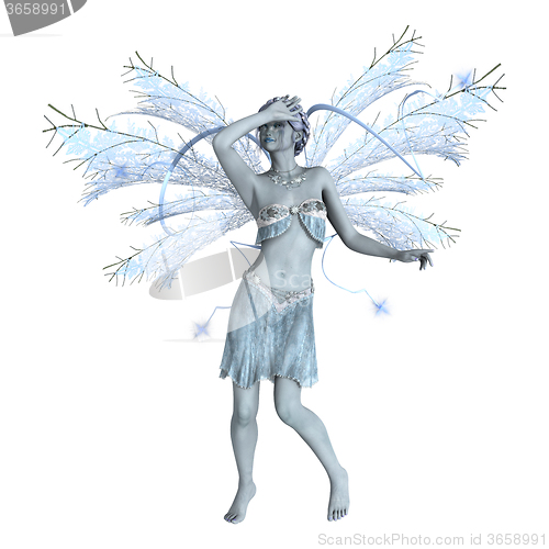 Image of Snow Fairy on White