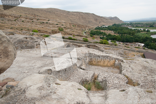 Image of Uplistsikhe ancient rock-hewn town