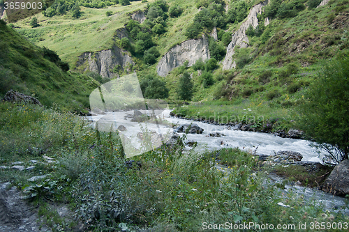 Image of Mountain river