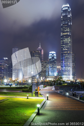Image of Hong Kong night