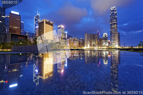 Image of Hong Kong night