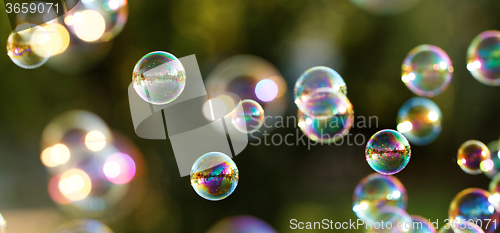 Image of Soap bubbles