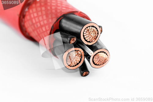 Image of High voltage cable