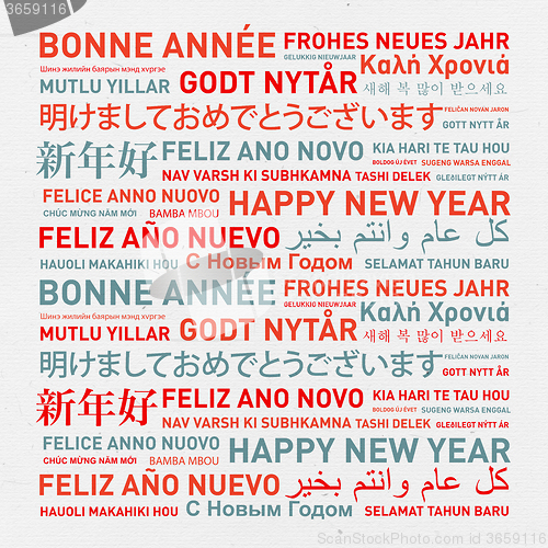 Image of Happy new year from the world