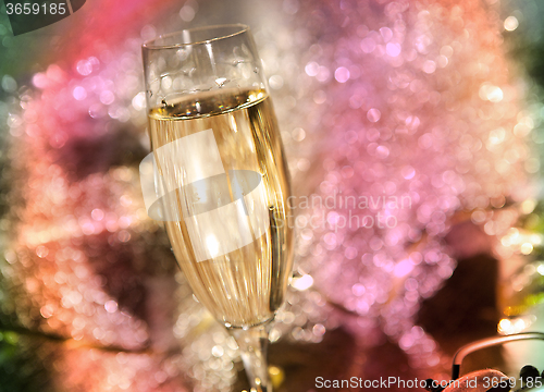 Image of New Year champagne