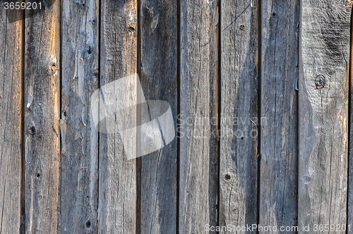 Image of gray aged wooden boards background