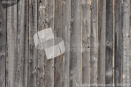 Image of gray aged wooden boards background