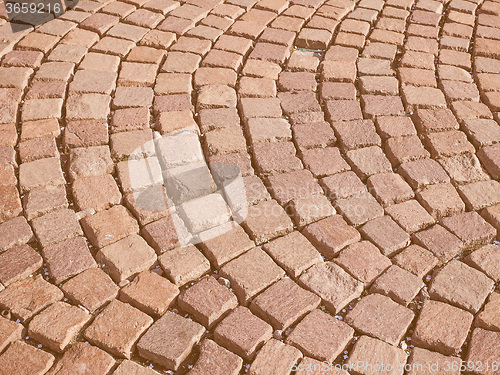 Image of Retro looking Red porphyry background