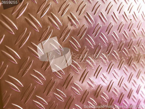 Image of Retro looking Diamond steel