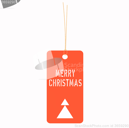 Image of Merry Christmas tag