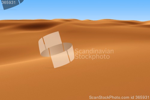 Image of rendered desert