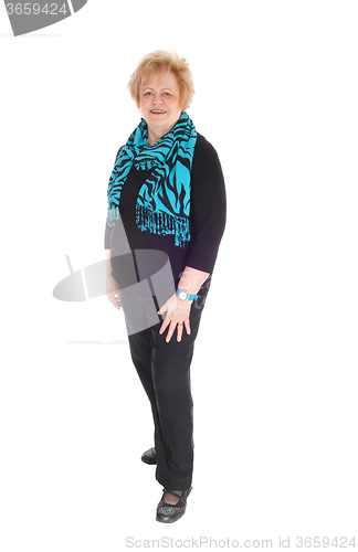 Image of Full length image of older woman.