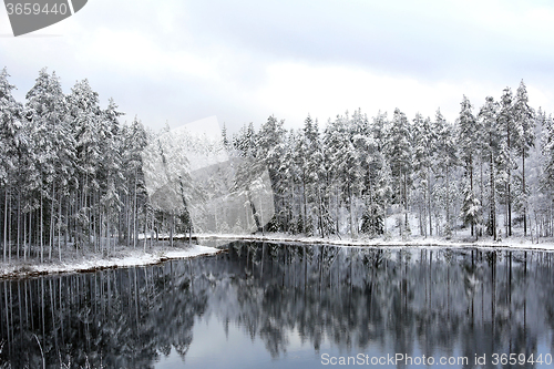 Image of Magic Winter Lake 