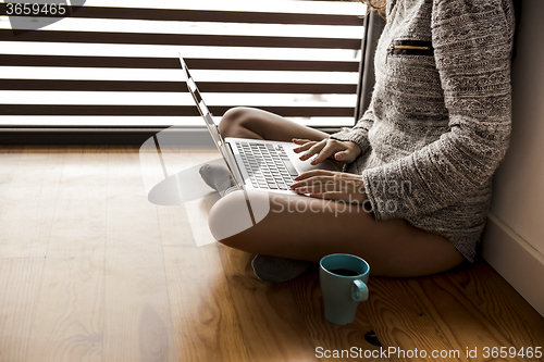 Image of Working on the floor