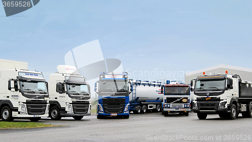 Image of Volvo Trucks Line Up