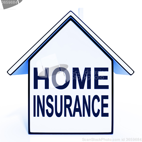 Image of Home Insurance House Means Protecting And Insuring Property