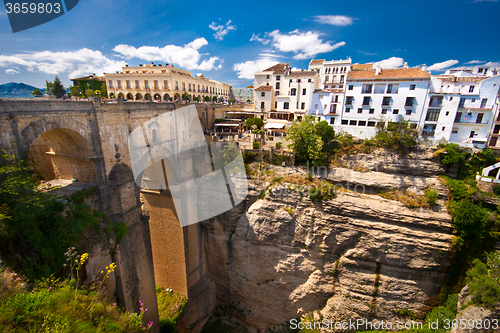 Image of Panoramic view of Ronda, Andalusia, Spain