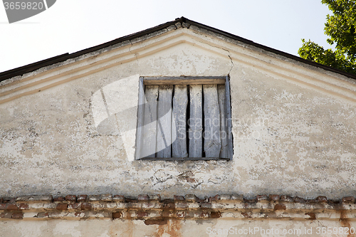 Image of destroy buildings.  break down 