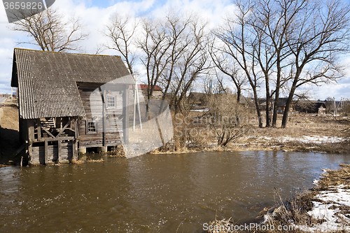 Image of watermill . Golshany Belarus