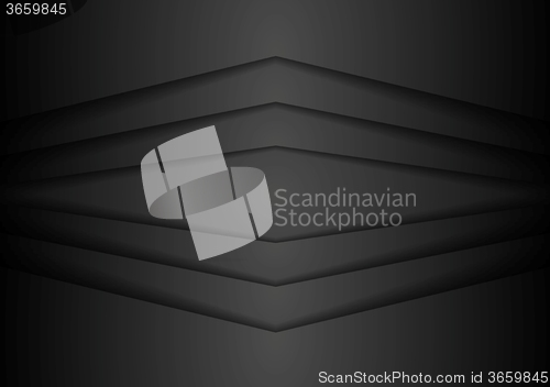 Image of Corporate black abstract vector background