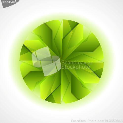 Image of Geometric abstract circle logo design